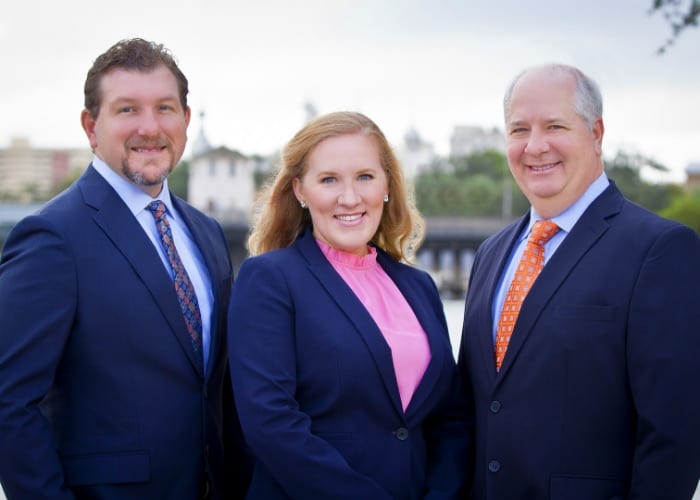 Tampa Bay Periodontics doctors standing outside